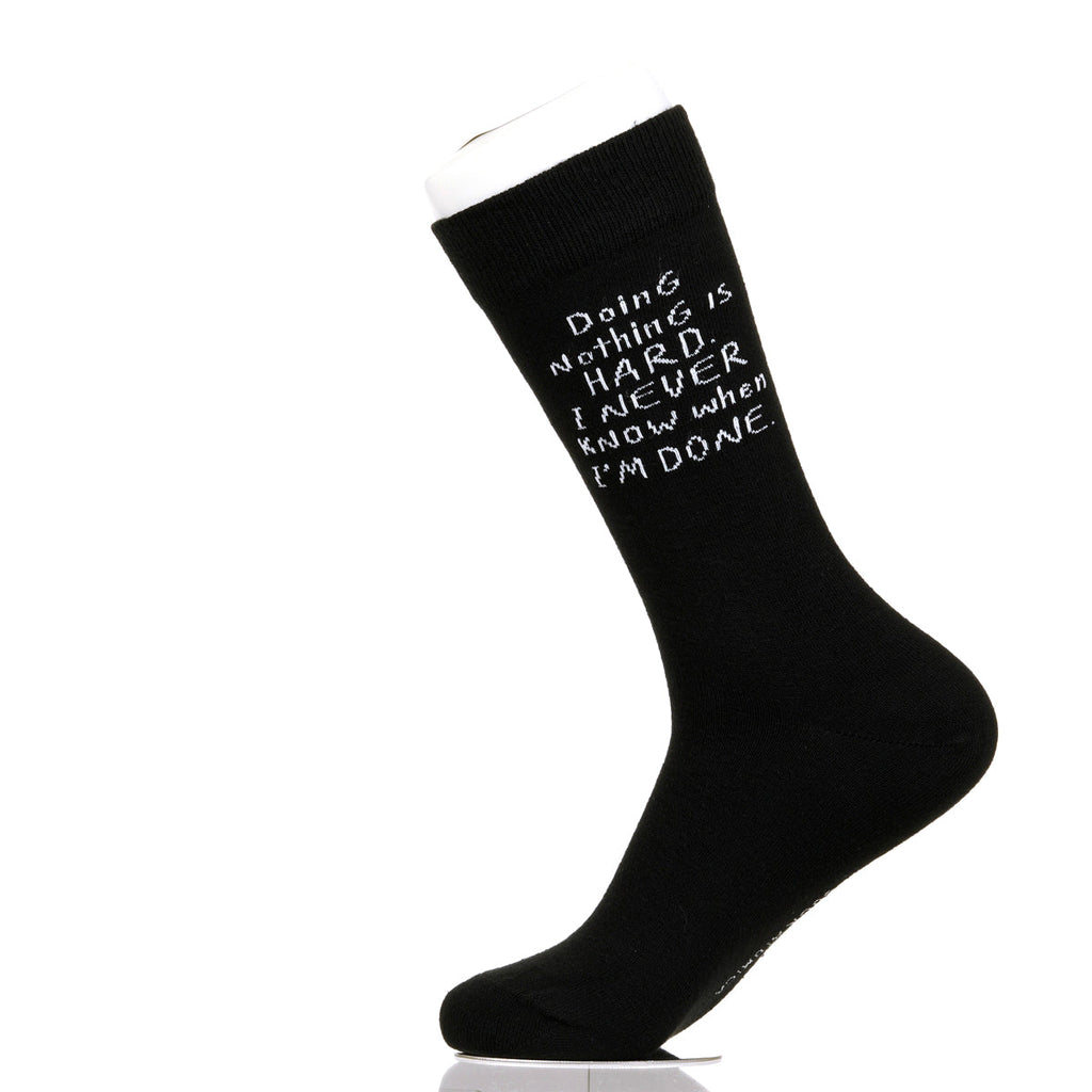 Doing Nothing Is Hard