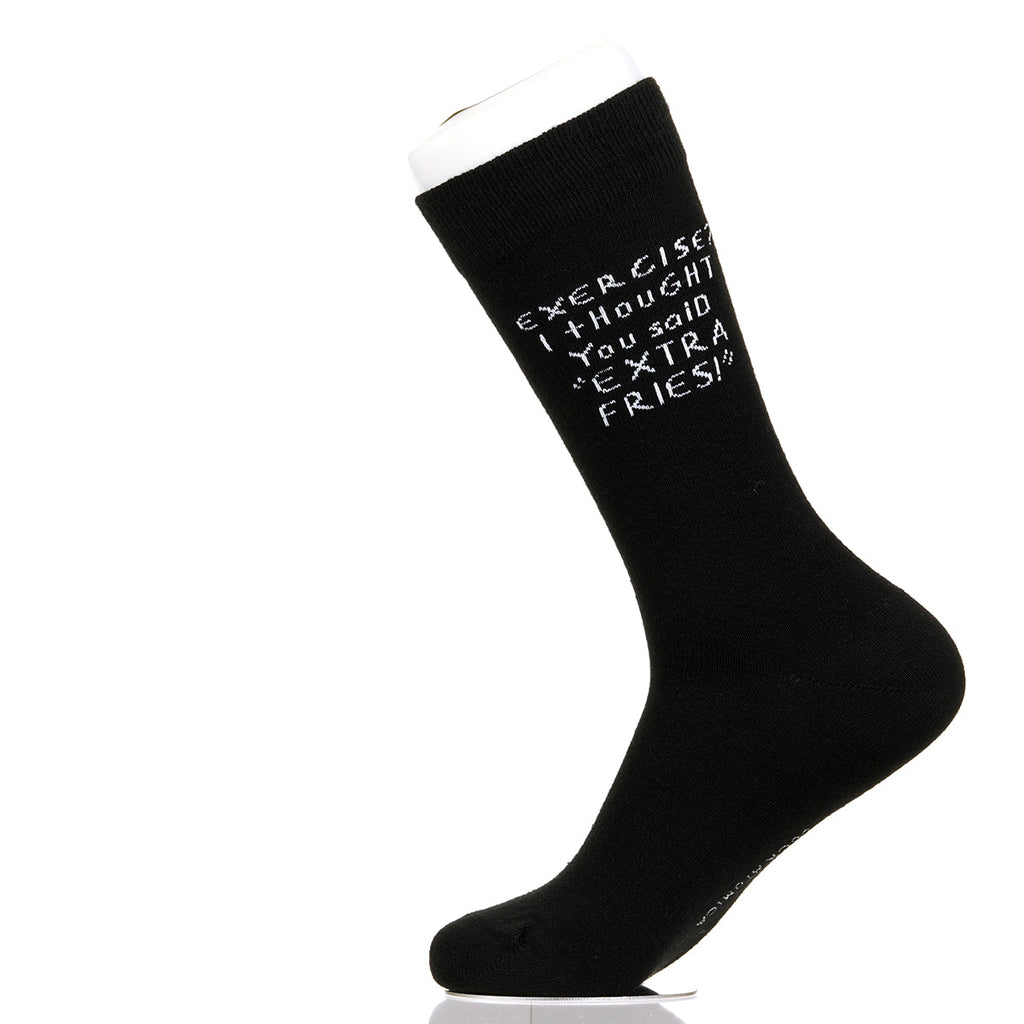 Exercise? Extra Fries!